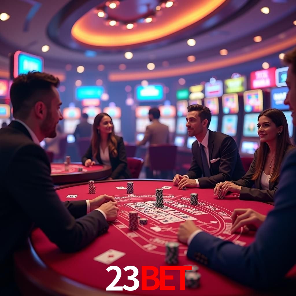 A Experiência Imersiva dos Cassinos Ao Vivo no 23BET